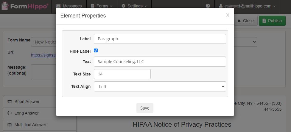 HIPAA Compliant Forms | HIPAA Compliance Forms | 123FormBuilder HIPAA Compliant Forms | HIPAA Compliance Forms | 123FormBuilder