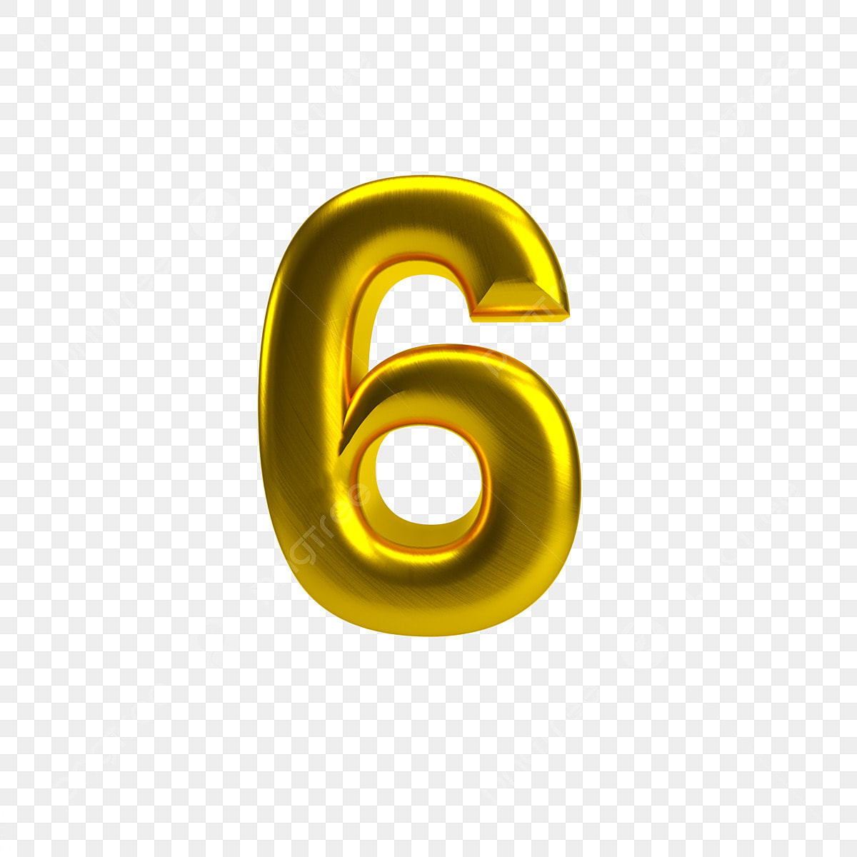 Number 6 metallic gold number balloon. Airfoil filled number ...