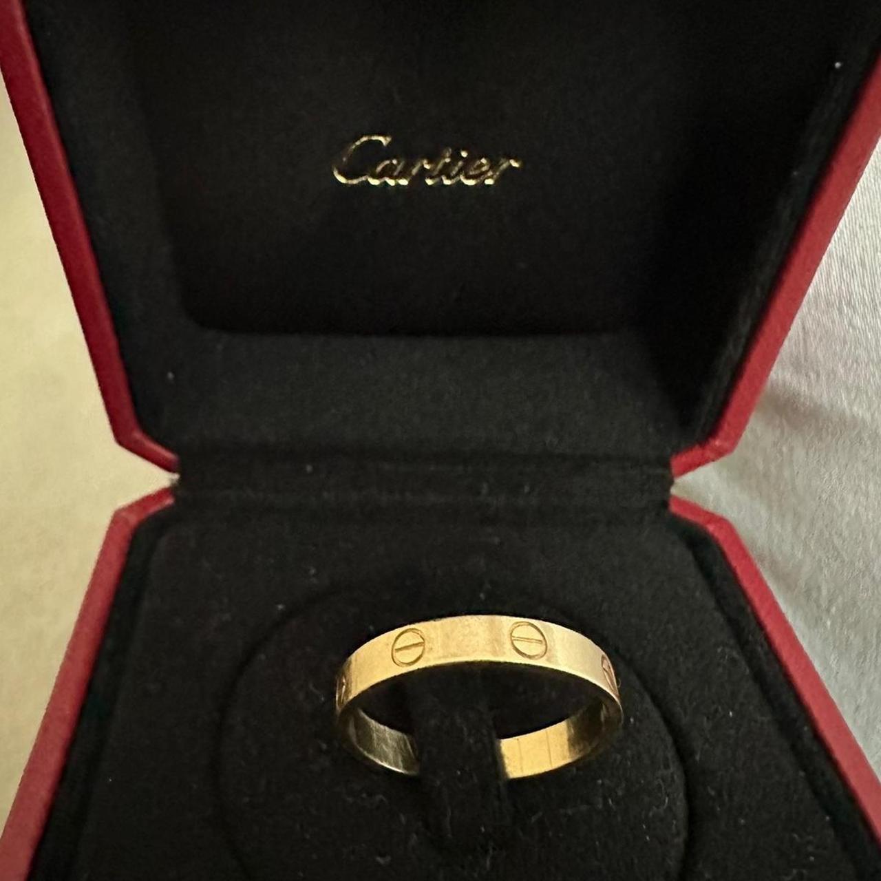 CARTIER Diamond Love Ring at 1stDibs